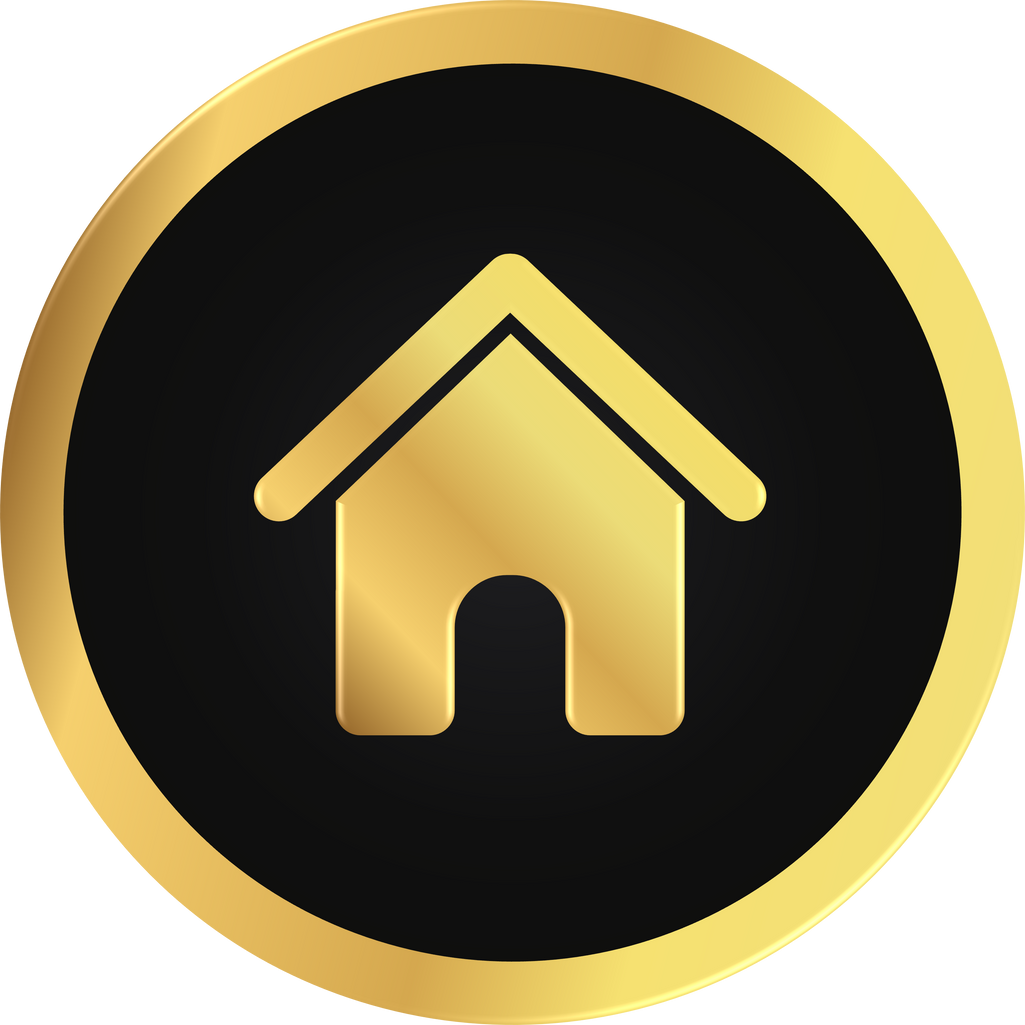 Gold Home Icon